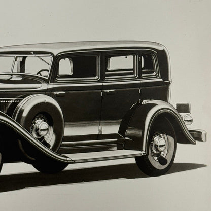 1933 DeSoto Car Photo Photograph Modern Print