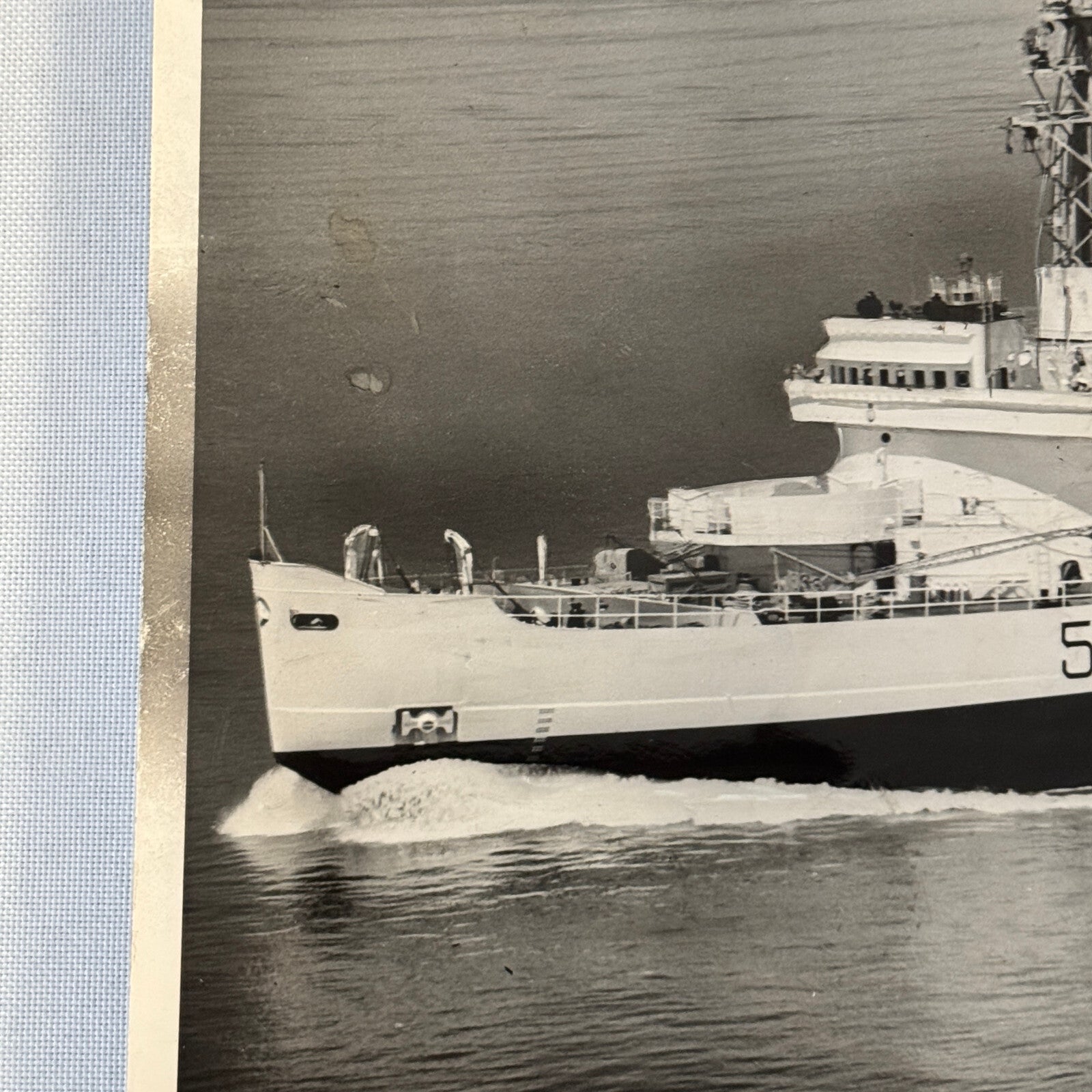 Vintage Ship Boat Photo Photograph Print HMCS Labrador Ship