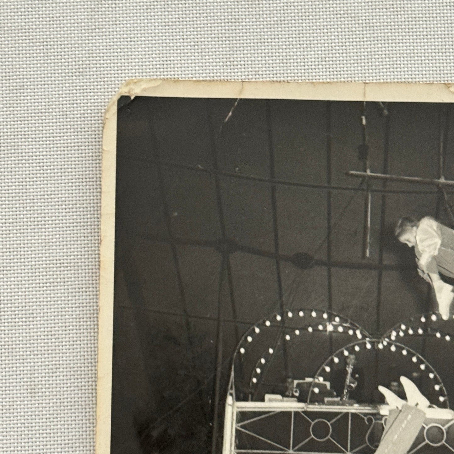 Vintage Circus Acrobat Tumbling Act Real Photo Postcard Post Card European
