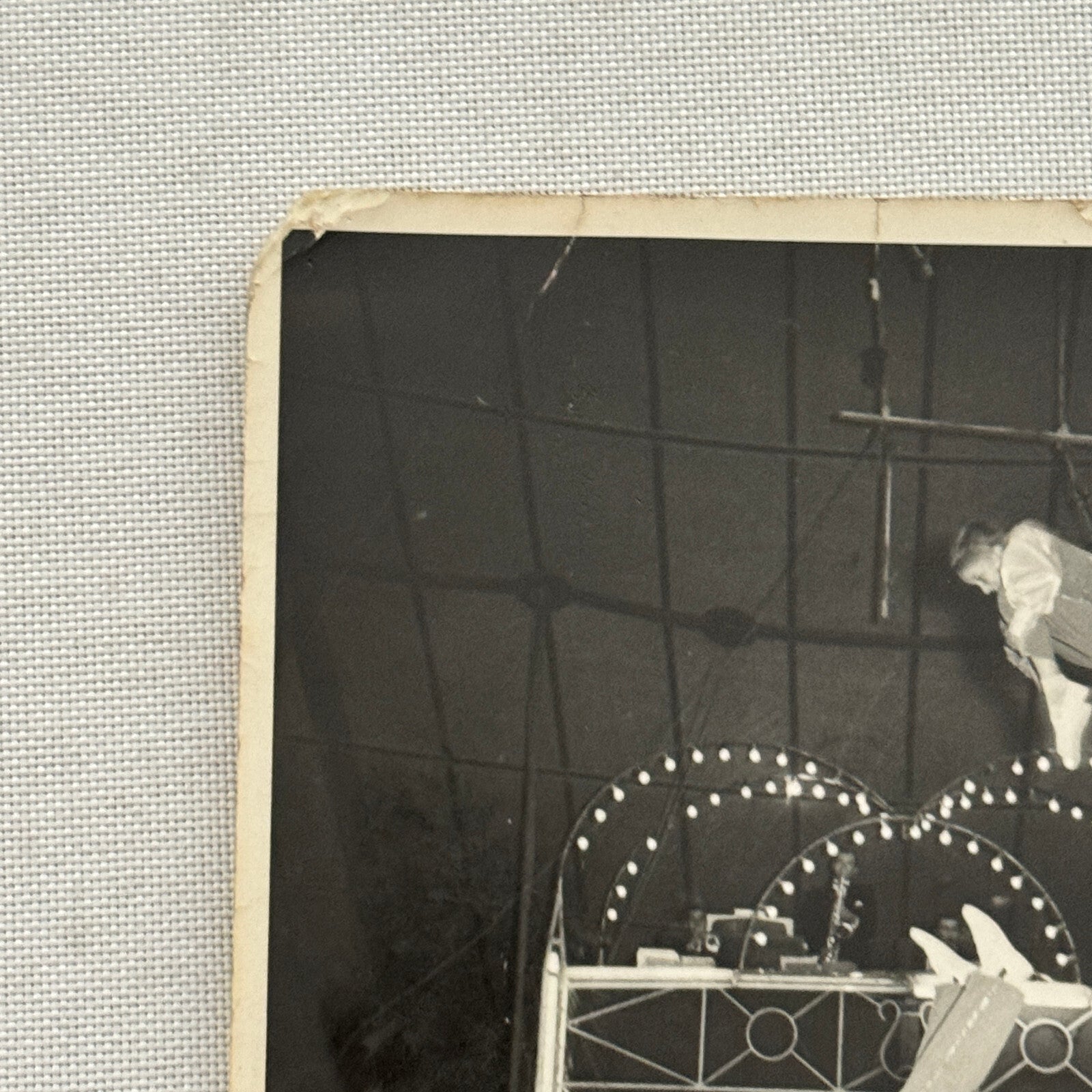 Vintage Circus Acrobat Tumbling Act Real Photo Postcard Post Card European