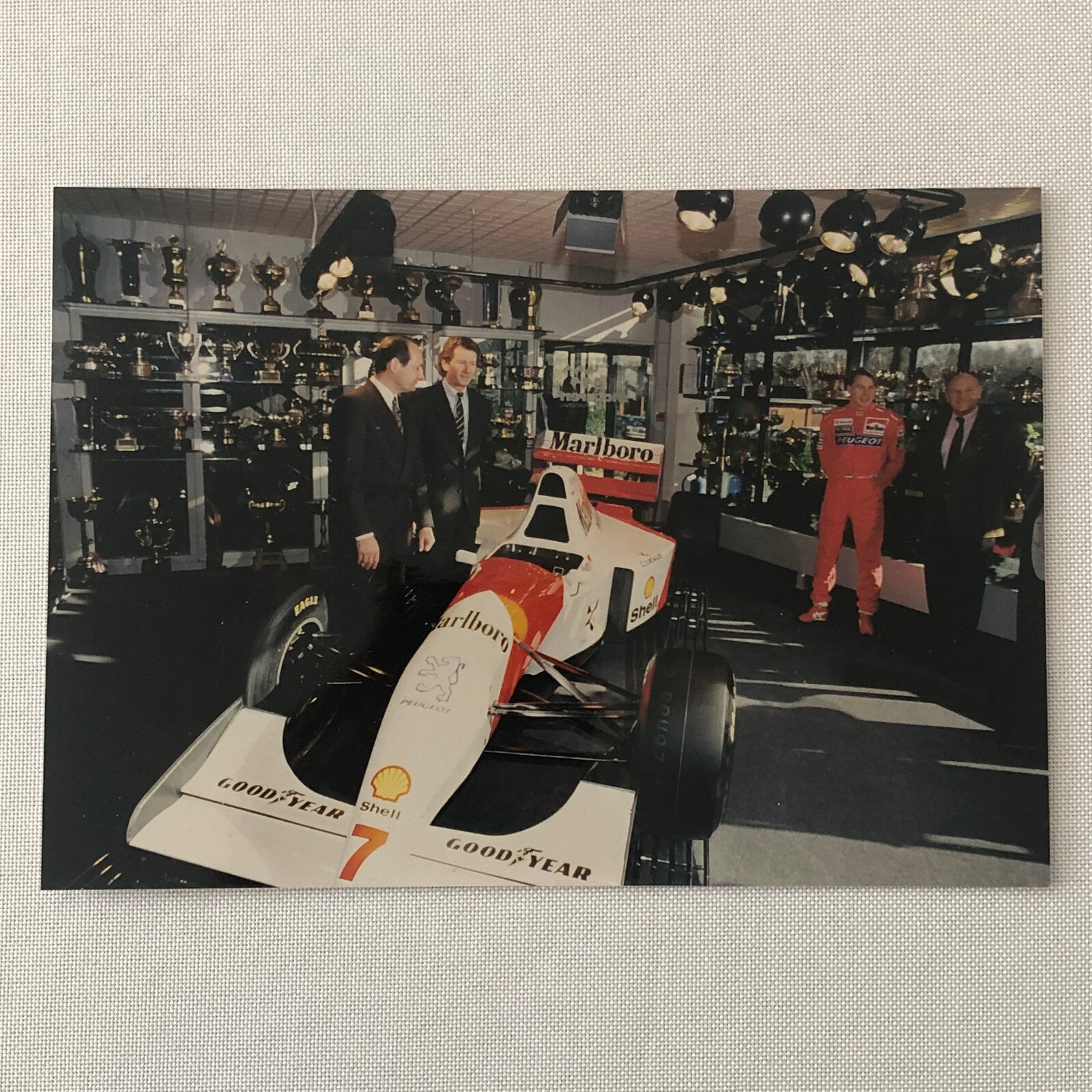 Racing Photo Photograph Print Marlboro McLaren Peugeot Mika Hakkinen