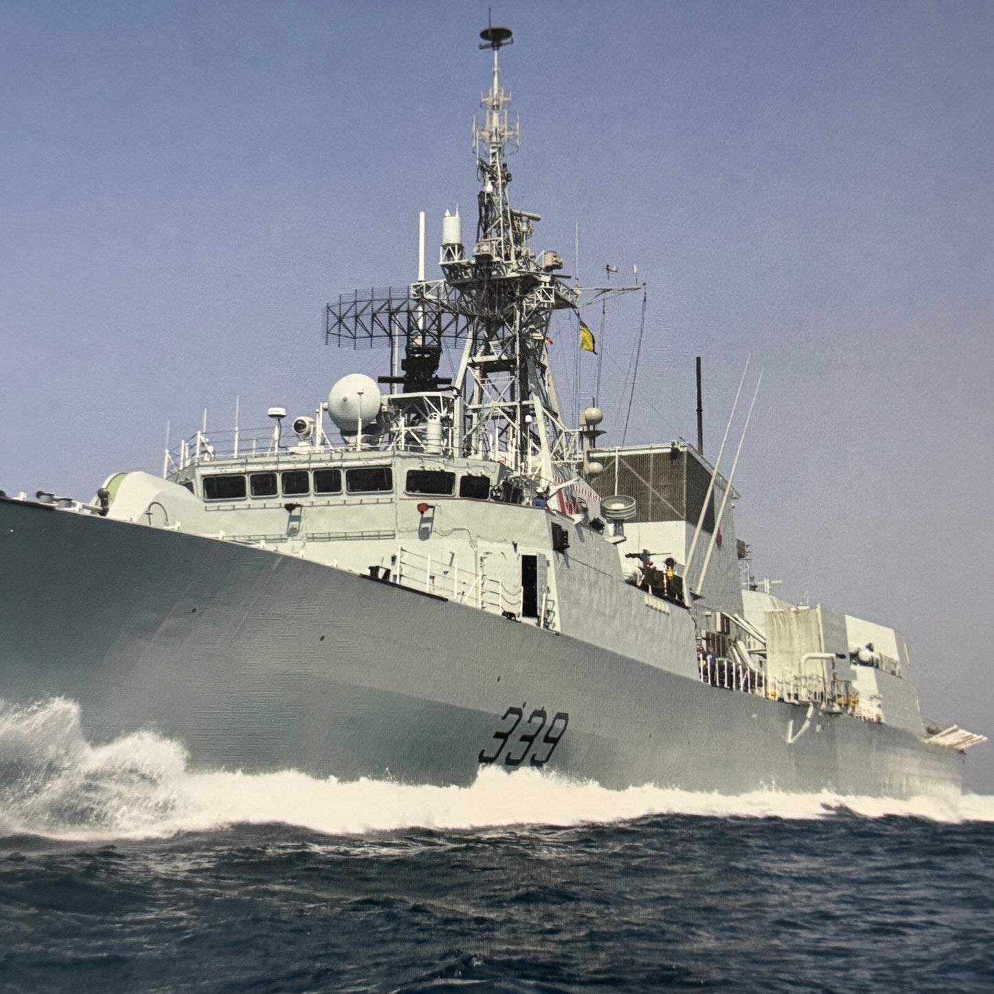 HMCS Charlottetown Canadian Military Frigate Ship Boat Vessel Spec Sheet