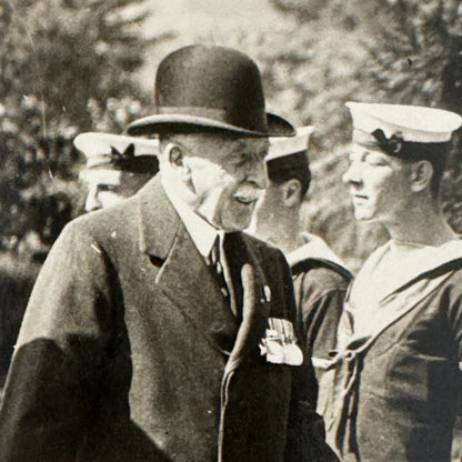 Duke of Connaught Inspects British Legion Military HMS Queen Elizabeth 1932