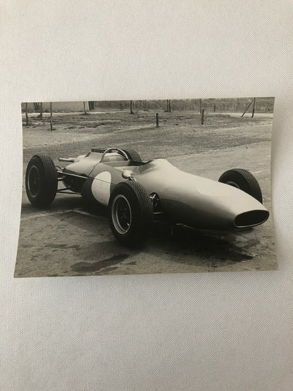 Vintage Racing Car Press Photo Photograph Print 