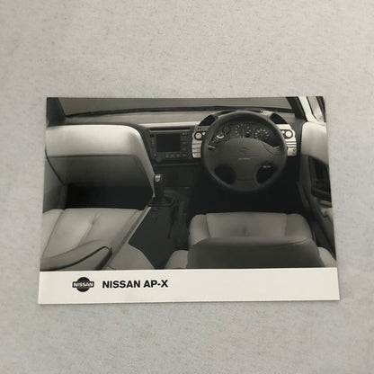 Nissan AP-X Concept Car Prototype Factory Press Photo Photograph Print Lot 3x