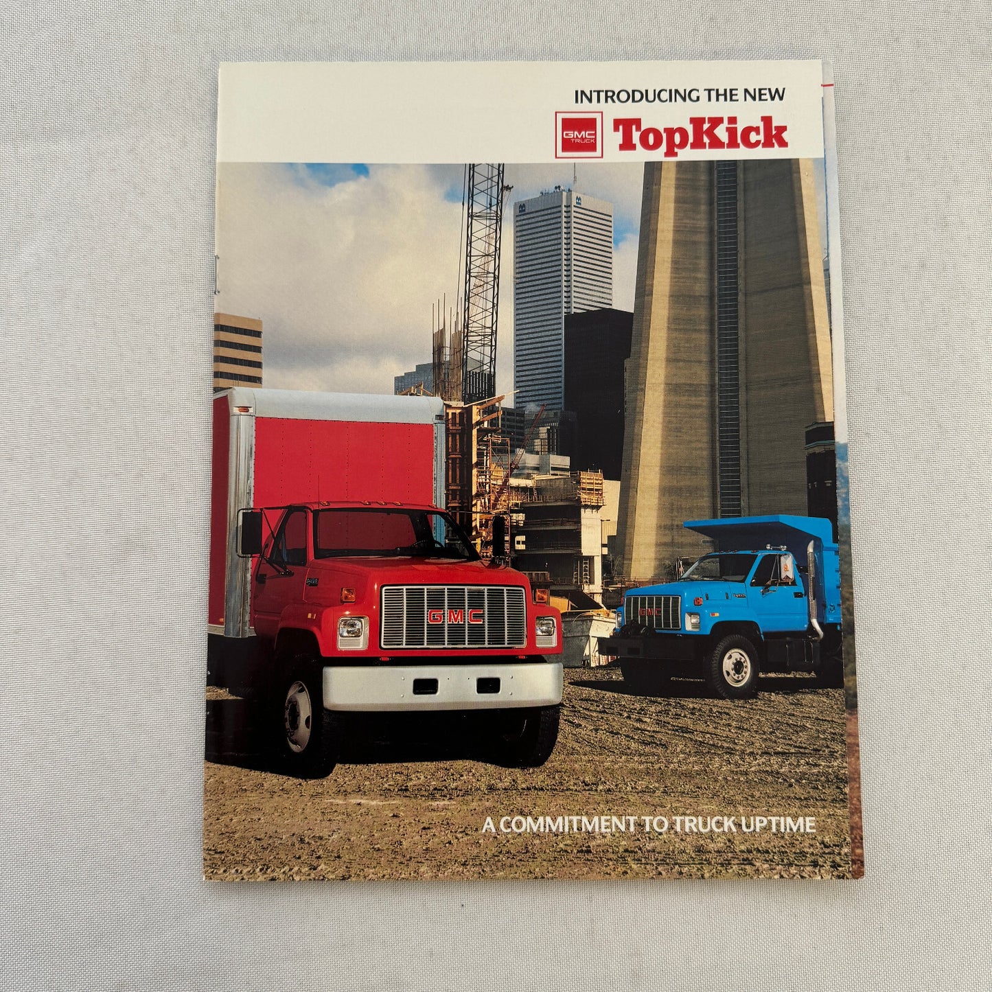 GMC Topkick Truck Sales Brochure Catalog Advertising