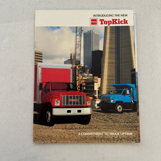 GMC Topkick Truck Sales Brochure Catalog Advertising
