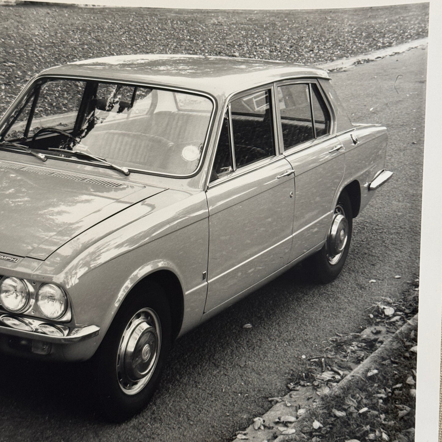 Triumph 1500 Silver Label Car Factory Press Photo Photograph Vintage 1971 1972