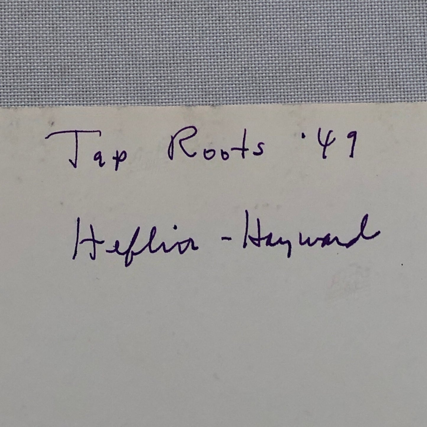 Susan Hayward Van Heflin Actress Actor Movie Still Photo Photograph Tap Roots