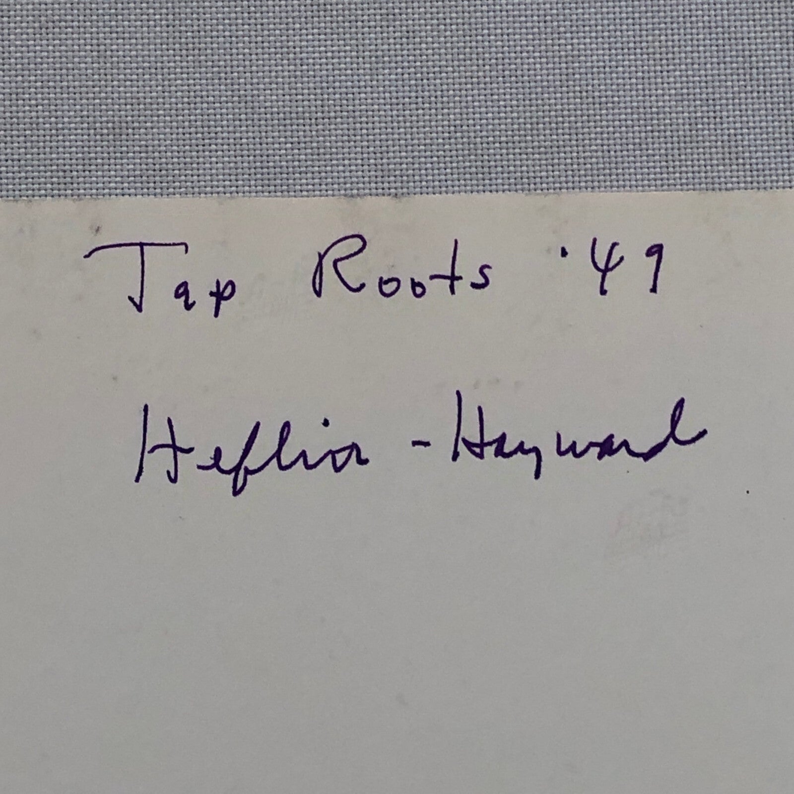 Susan Hayward Van Heflin Actress Actor Movie Still Photo Photograph Tap Roots