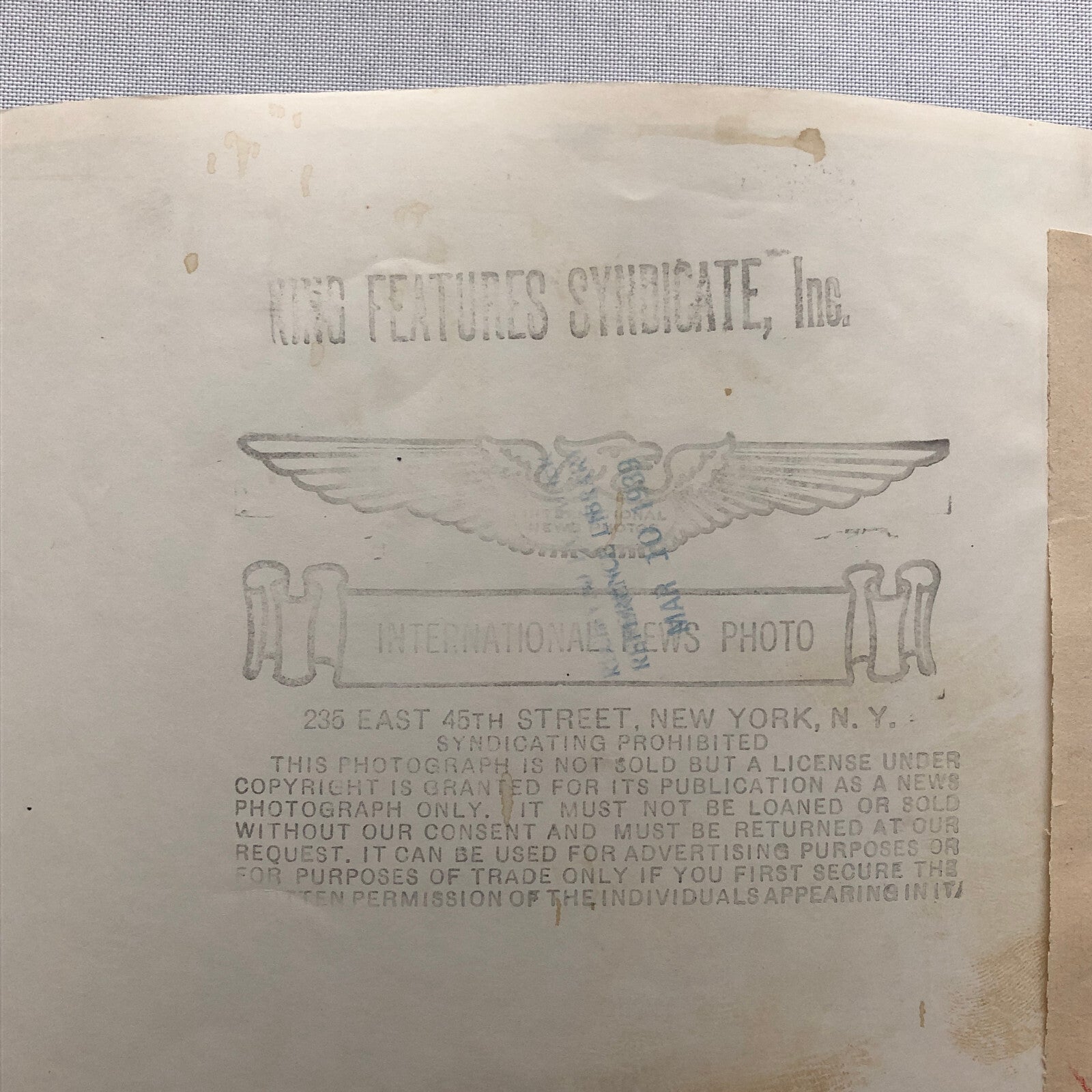 Movie Press Photo Photograph Under 2 Flags Claudette Colbert Vintage