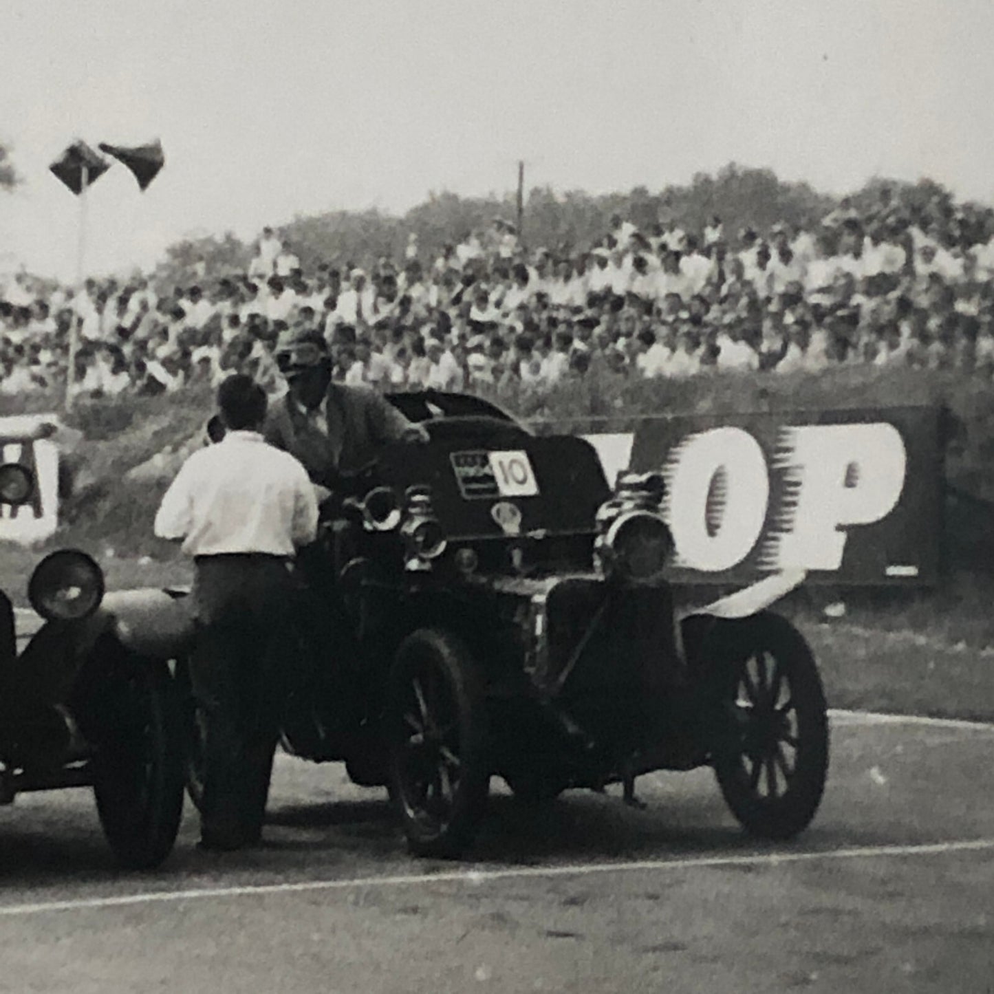 Vintage Car Automobile Racing Photo Photograph Print - Tag REA22E4