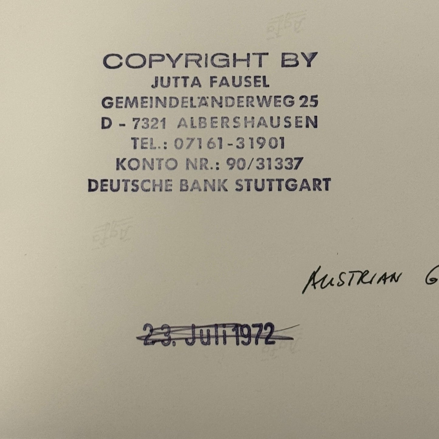 Vintage Racing Photo 1971 Austrian Grand Prix Emerson Fittipaldi Colin Chapman