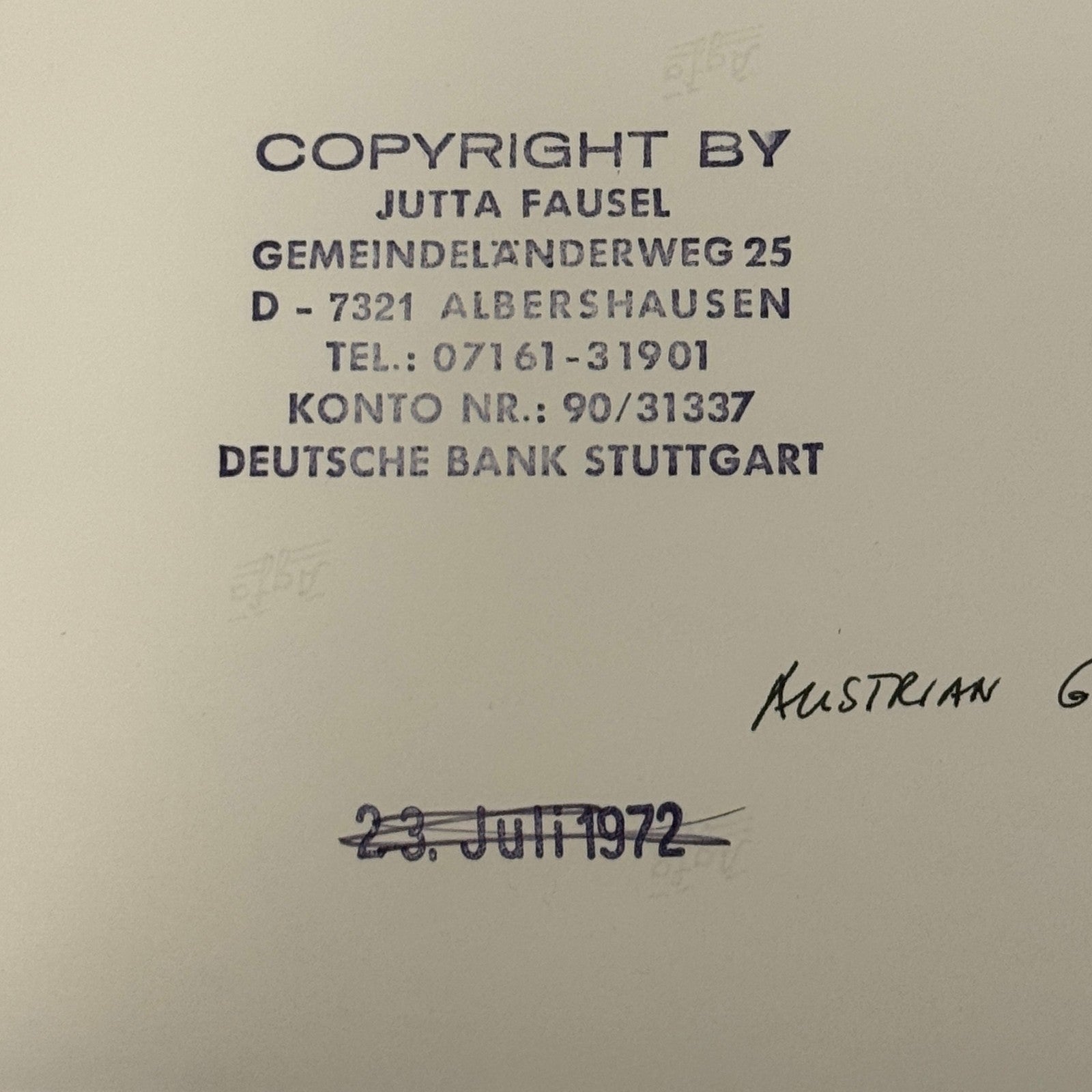 Vintage Racing Photo 1971 Austrian Grand Prix Emerson Fittipaldi Colin Chapman