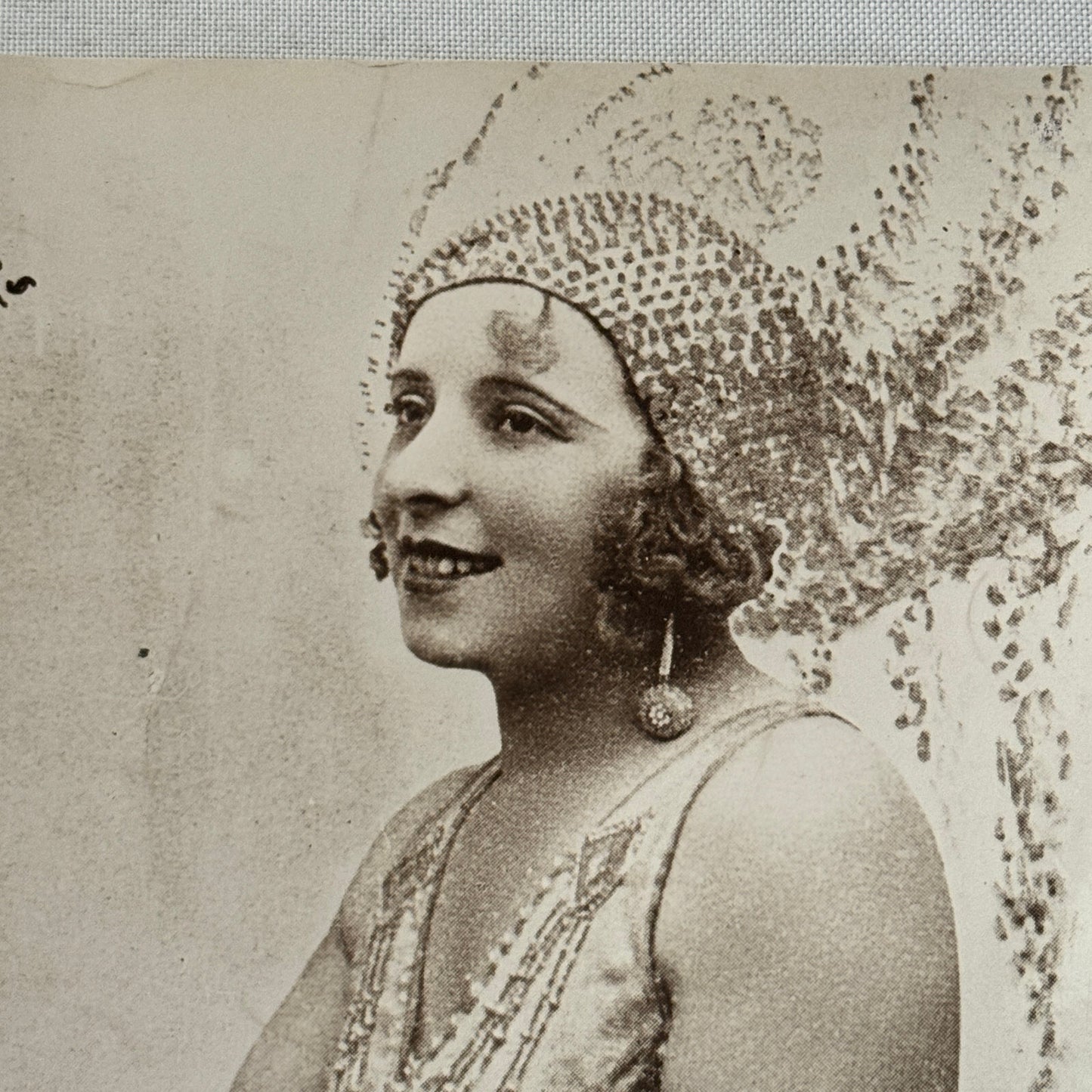 Vintage Circus Photo Damurs Performer Budapest Hungary Foto Holzel Photograph