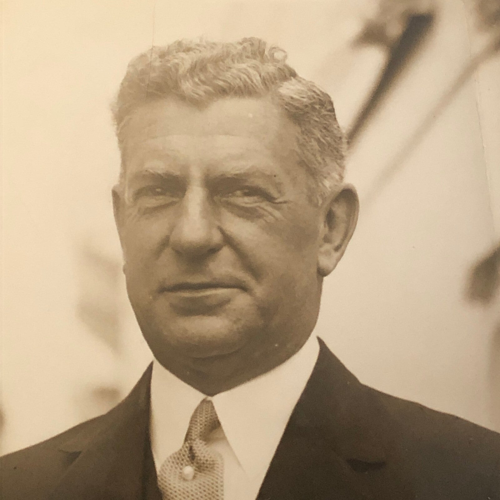 Press Photo Photograph Banker Portrait Charles D Mitchell National City Bank