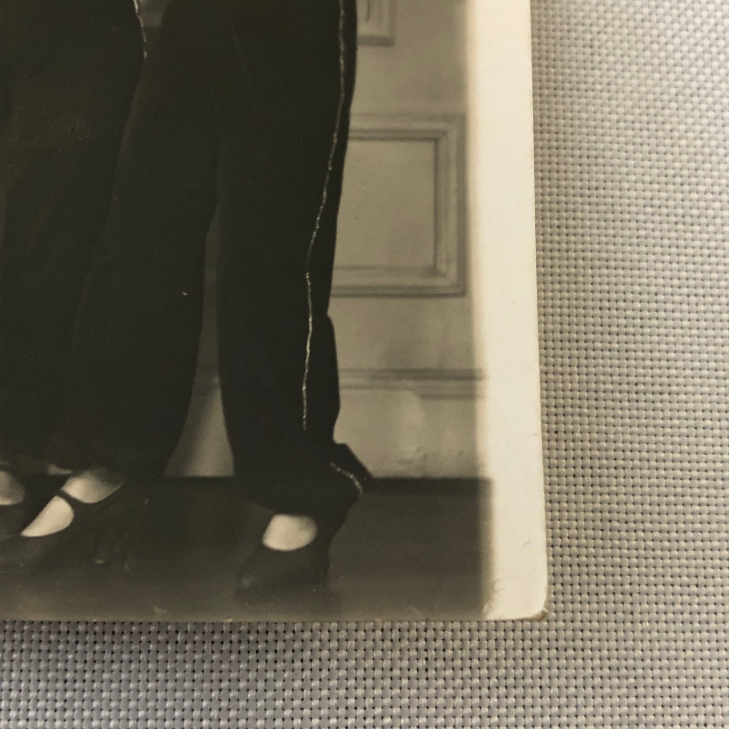 Circus Performers with Bicycle Real Photo Postcard Post Card RPPC