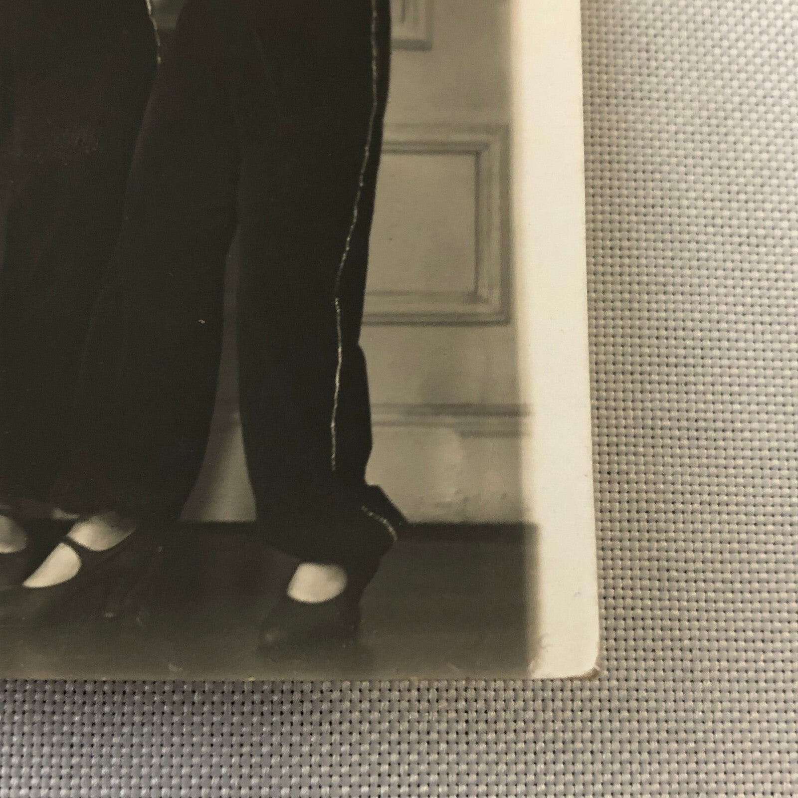 Circus Performers with Bicycle Real Photo Postcard Post Card RPPC