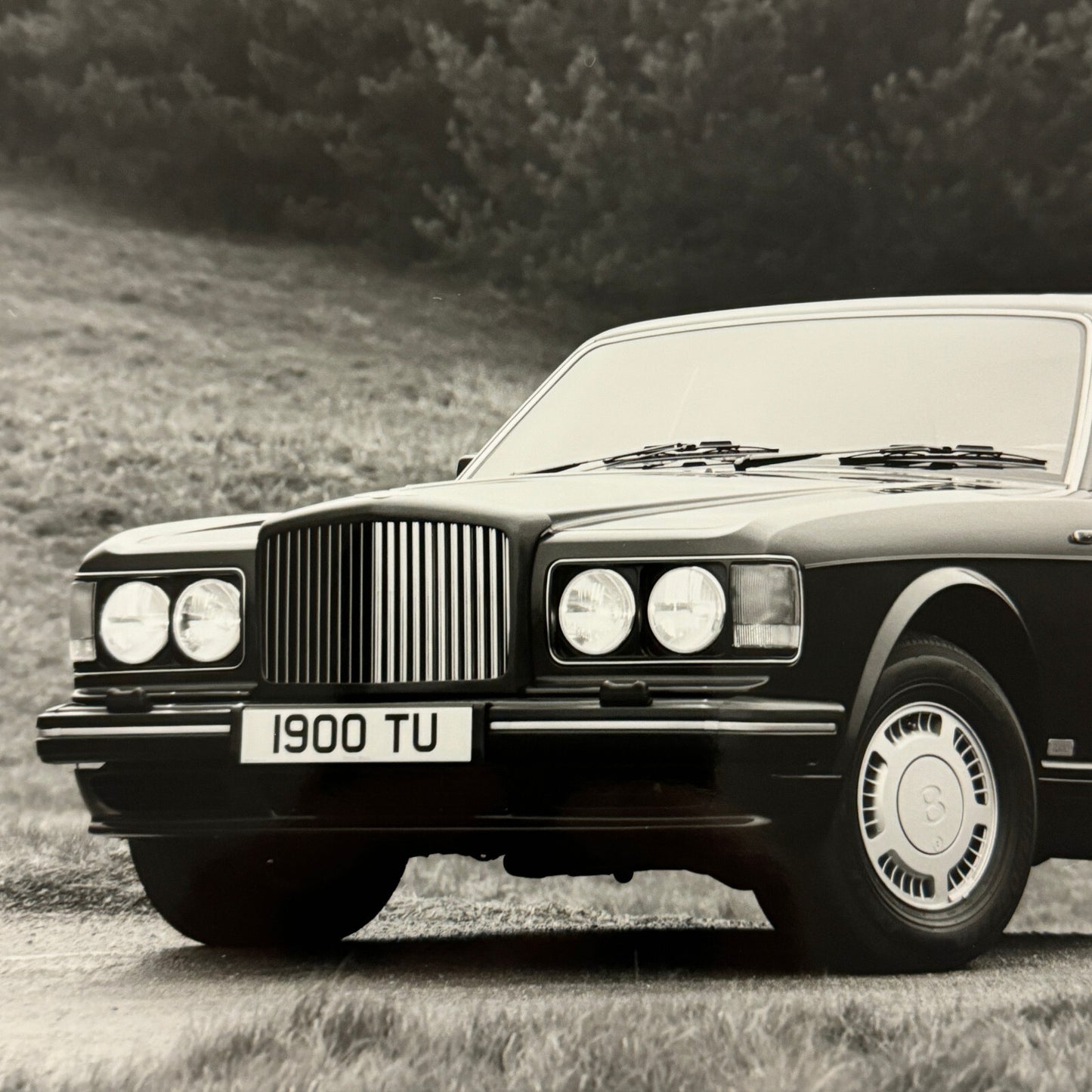 Bentley Turbo R Car Factory Press Photo Photograph Vintage