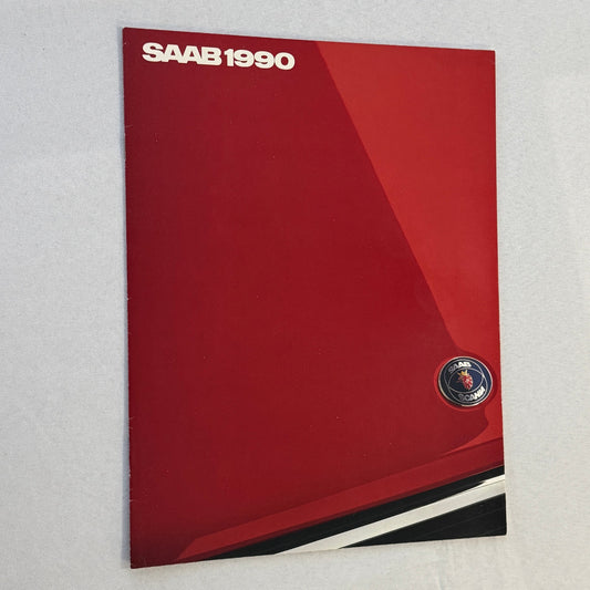 1990 Saab Car Sales Brochure Catalog 900 9000 900 SPG Turbo Convertible