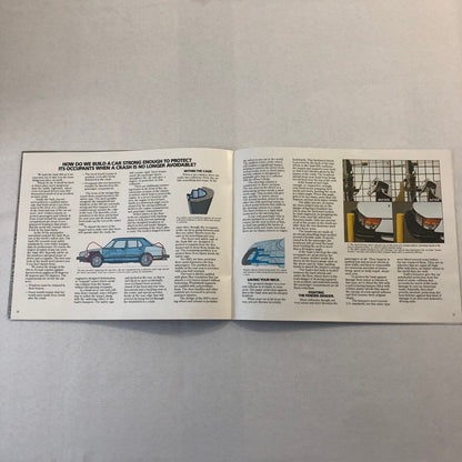 1983 Saab 900 Sales Brochure Catalog Advertising Saab 900 Turbo 900S 900 S