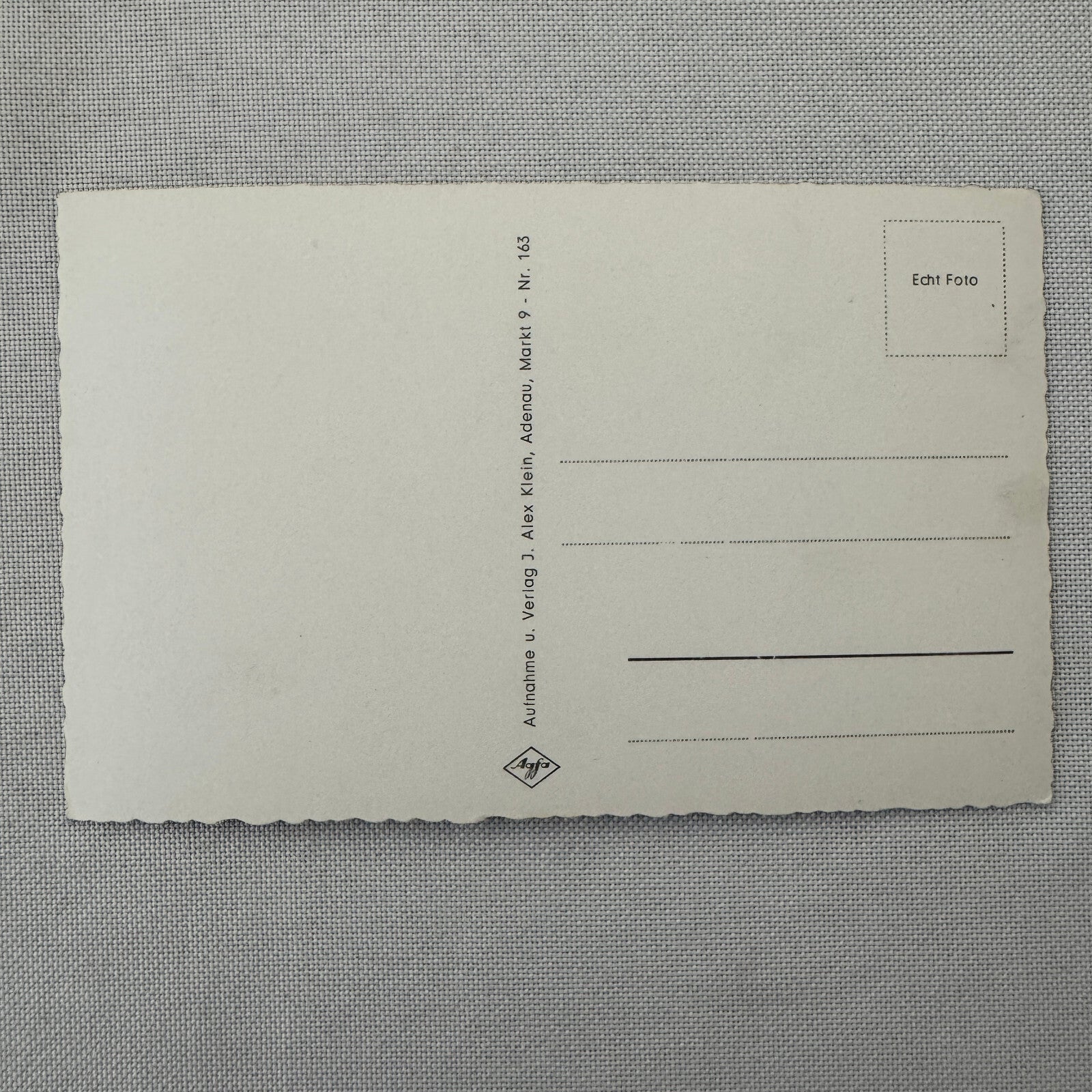 Vintage Nurburgring 1000 KM Race Racing Postcard Post Card