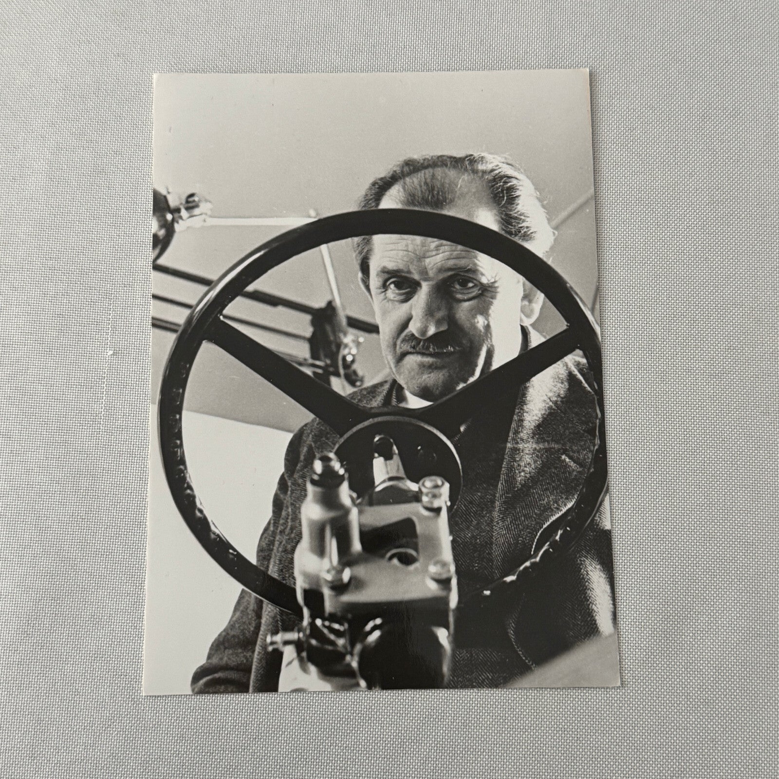 Ferdinand Porsche Vintage Factory Press Photo Photograph Print