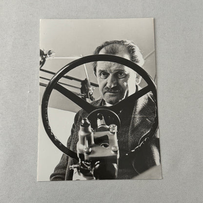 Ferdinand Porsche Vintage Factory Press Photo Photograph Print
