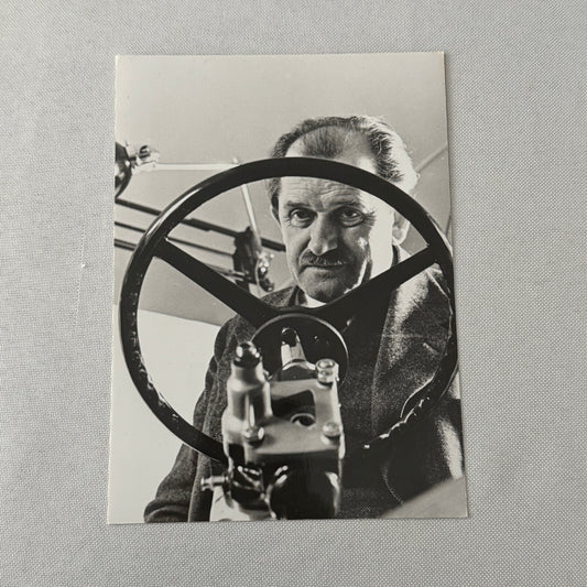 Ferdinand Porsche Vintage Factory Press Photo Photograph Print