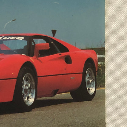 Ferrari 288 GTO Car Postcard Post Card Ferrari 288GTO