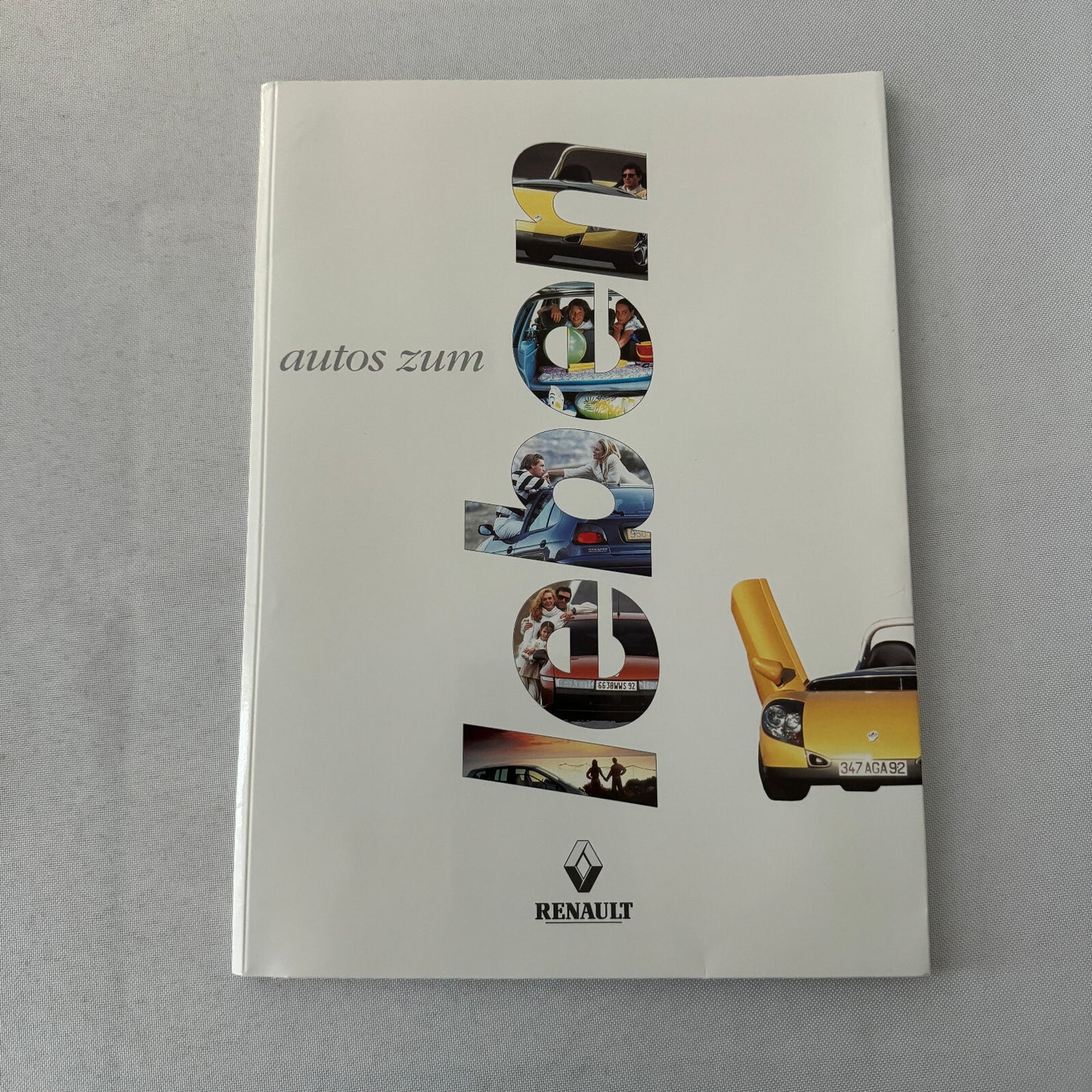 1999 Renault Clio Tech Run Car Press Kit Brochure Photos German Language