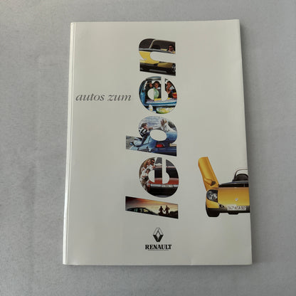 1999 Renault Clio Tech Run Car Press Kit Brochure Photos German Language