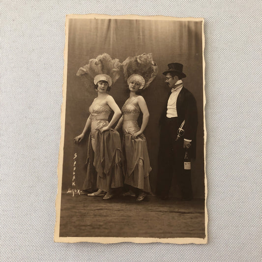 Circus Performer Photo Photograph Print Belgium Vintage