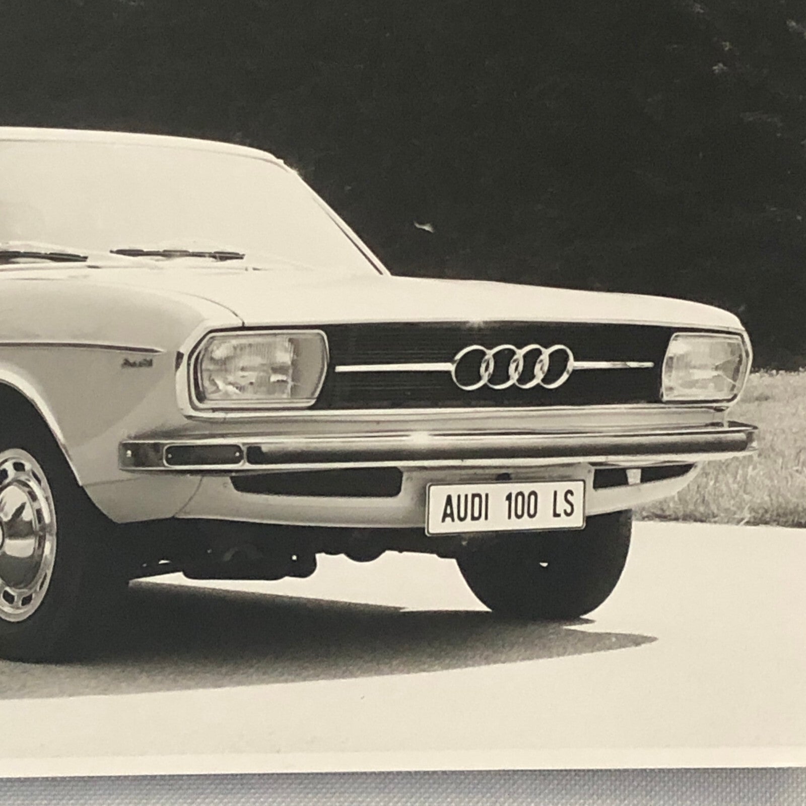 Audi 100 LS Car Factory Press Photo Photograph Audi 100LS