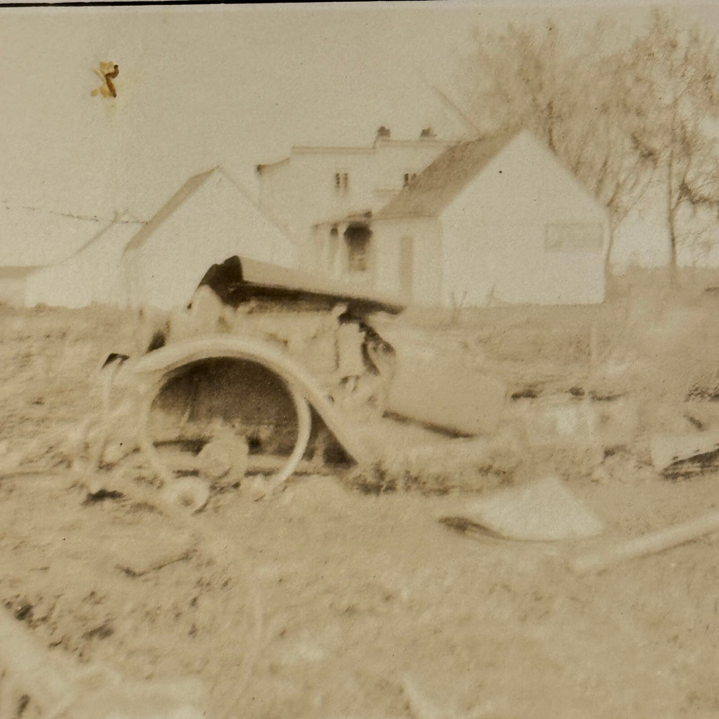 Abandoned Wrecked Car Automobile Vintage Photo Photograph Print