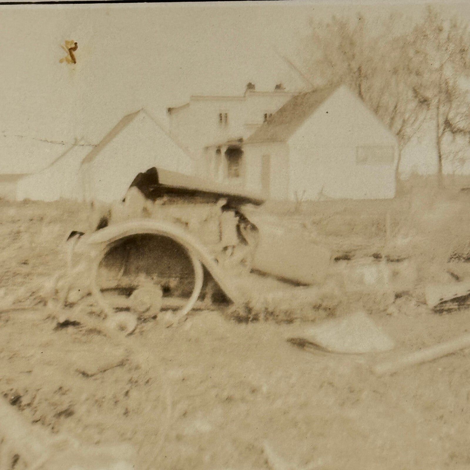 Abandoned Wrecked Car Automobile Vintage Photo Photograph Print