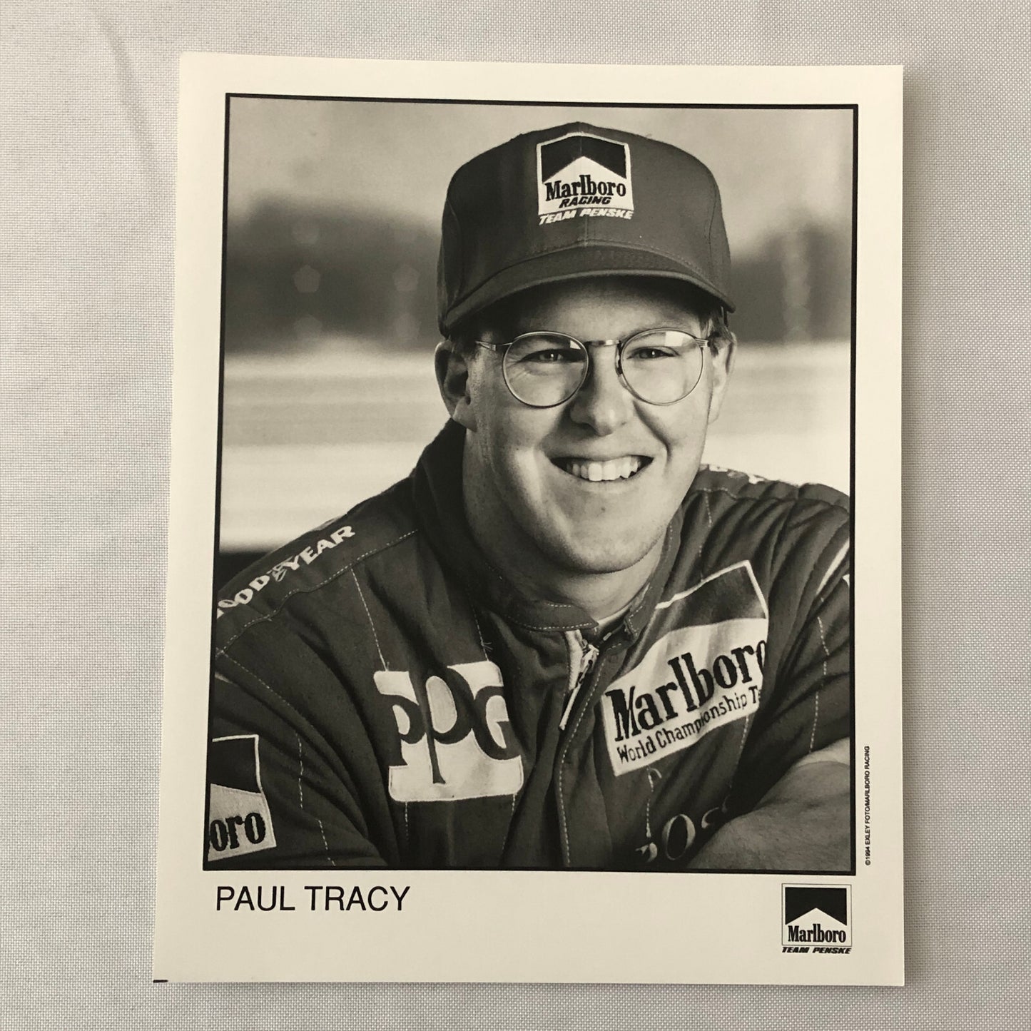 Vintage Indy Indianapolis Racing Press Photo Photograph Paul Tracy 1994