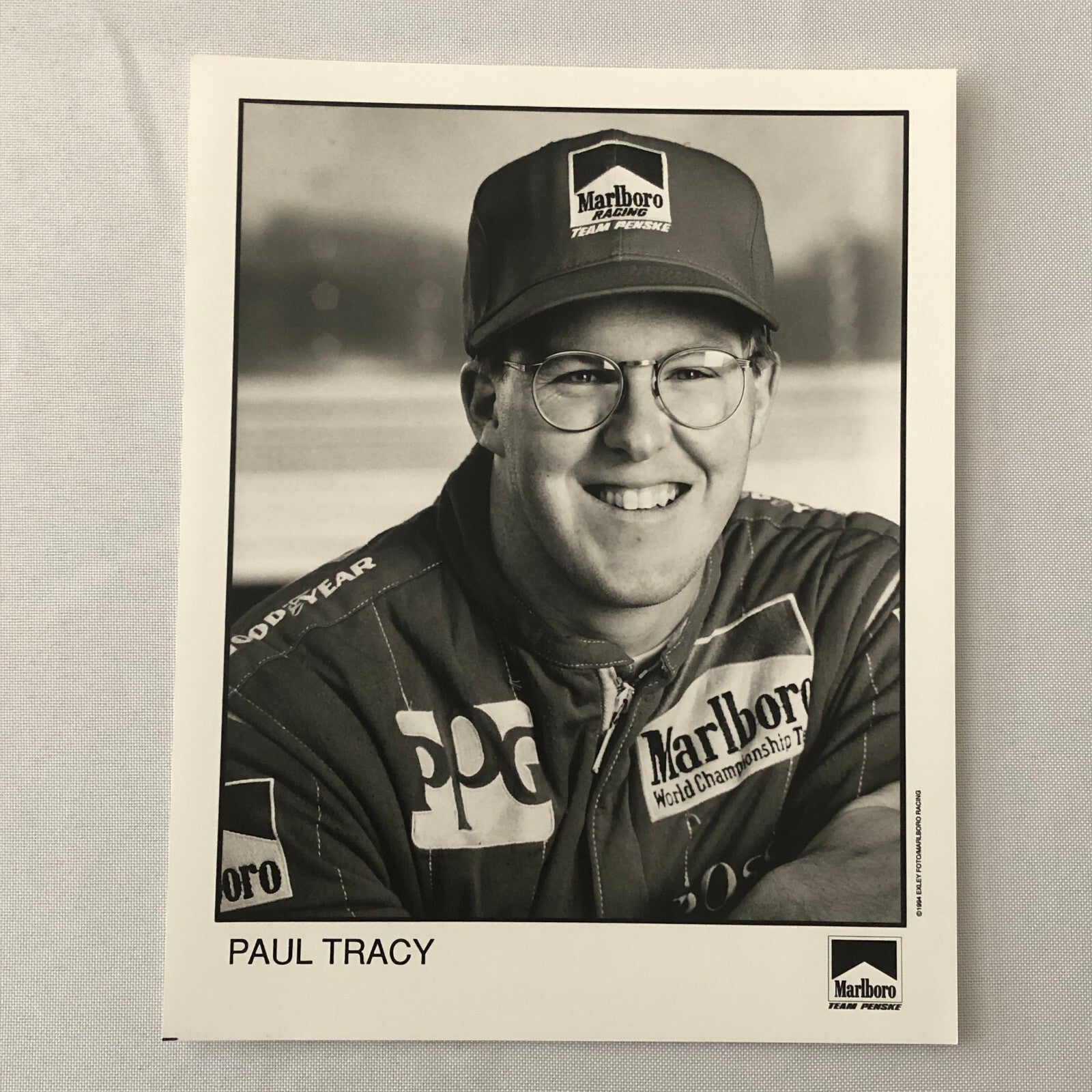 Vintage Indy Indianapolis Racing Press Photo Photograph Paul Tracy 1994