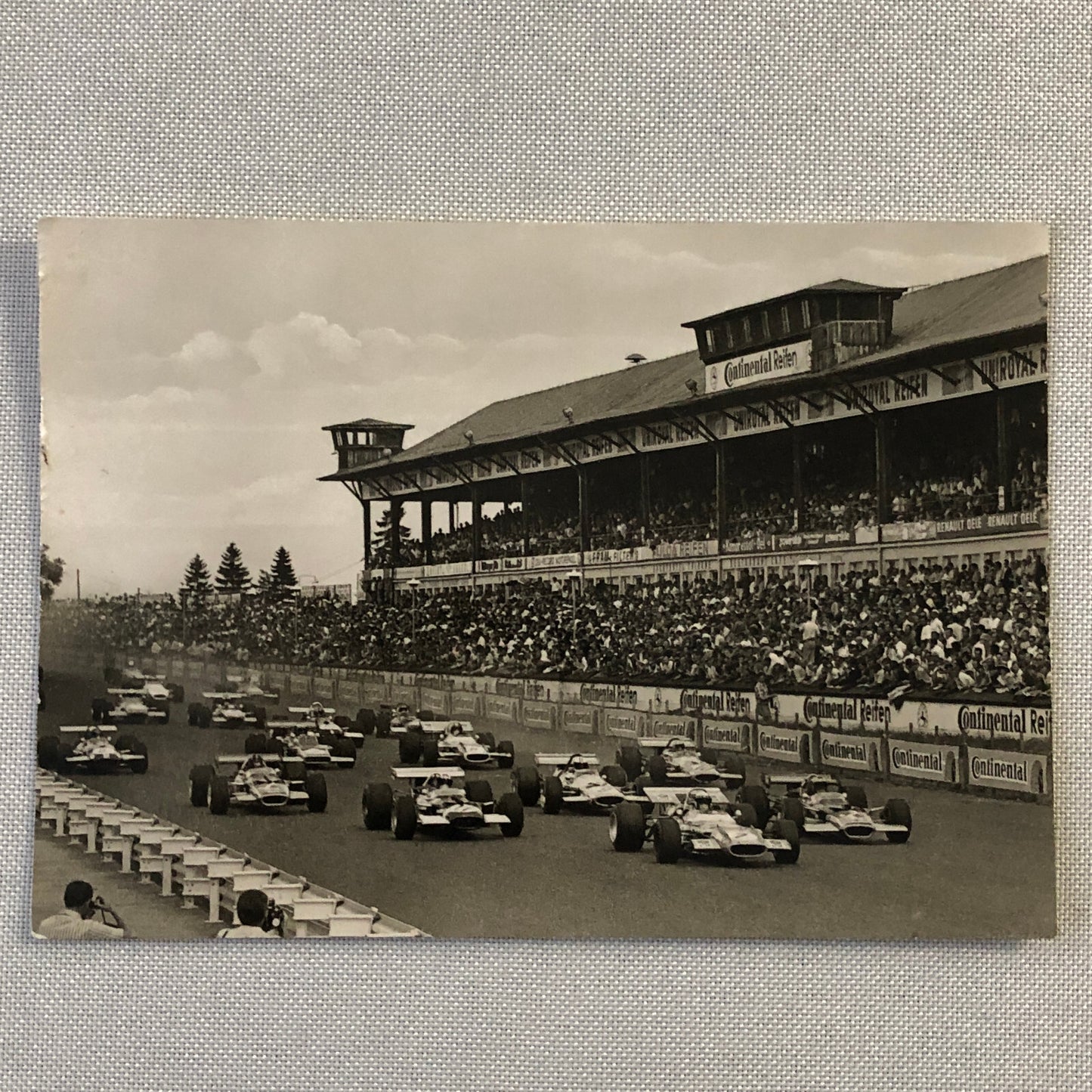 Nurburgring Grand Prix Racing Postcard Post Card