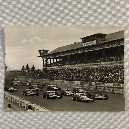 Nurburgring Grand Prix Racing Postcard Post Card