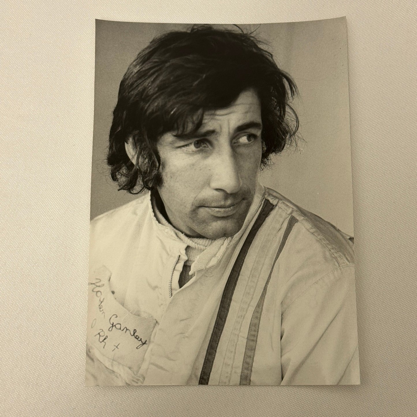 Vintage Racing Photo 1971 Austrian Grand Prix Driver Howden Ganley Motorsport