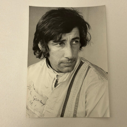Vintage Racing Photo 1971 Austrian Grand Prix Driver Howden Ganley Motorsport