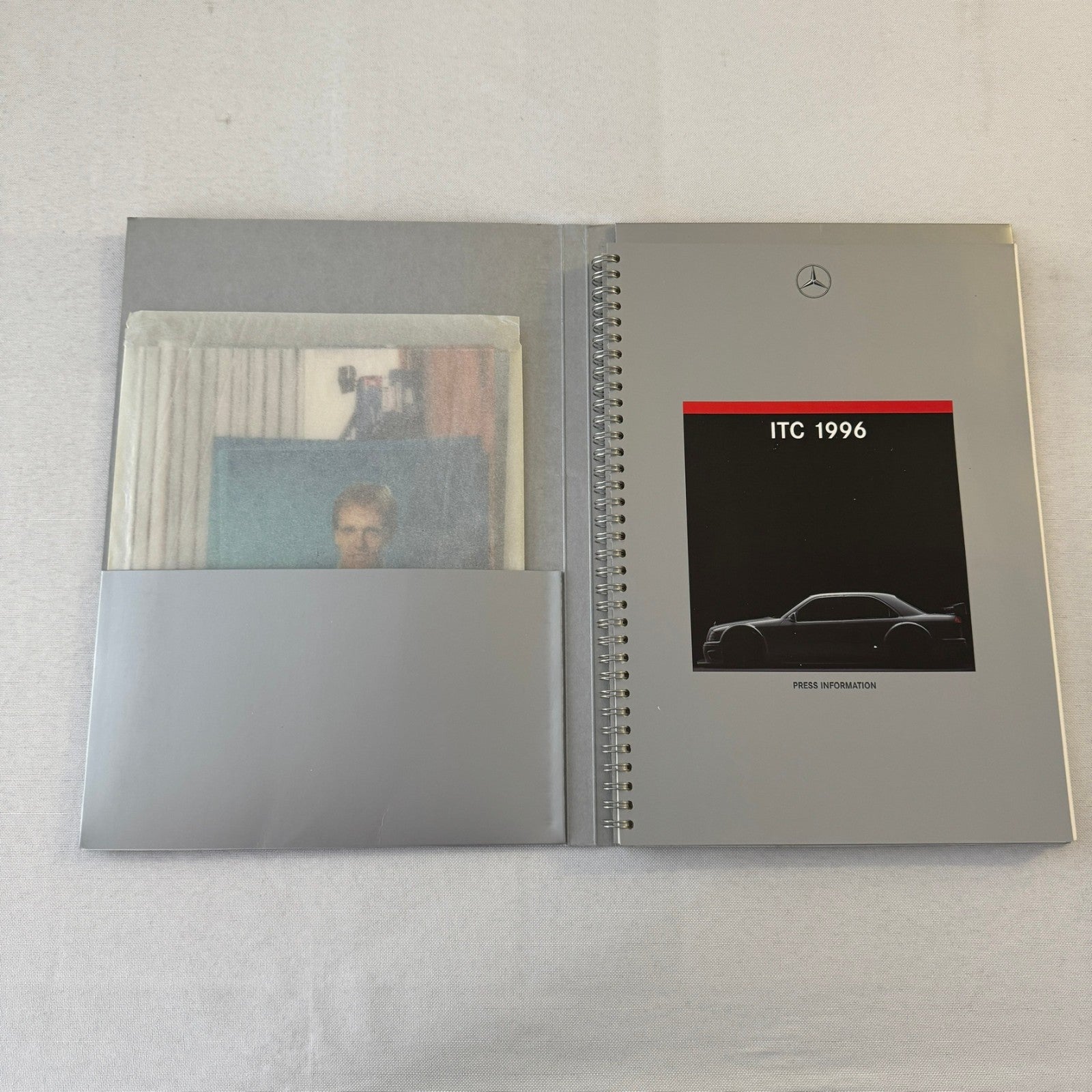 1996 Mercedes ITC AMG Racing Press Kit Dario Franchitti Ellen Lohr Kurt Thiim