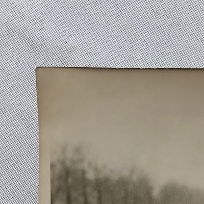 Press Photo Photograph Child with Toy Boat Lincoln Memorial Reflecting Pool 1932