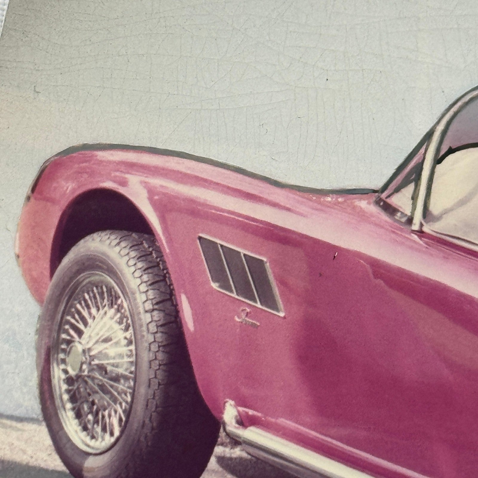 Vintage Sbarro Kit Car Concept Car Photo Photograph Franco Sbarro Roadster
