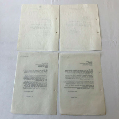 1960 - 1961 American Motors Corporation Car Letter Letterhead George Romney 