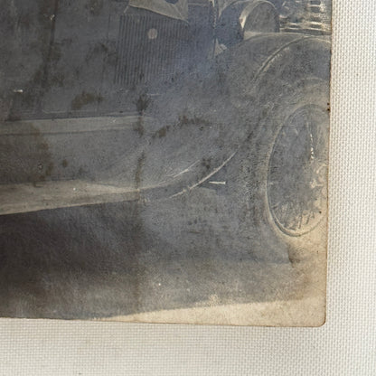 Antique Chrysler Car Automobile Photo Photograph Italian Photographer Stamp