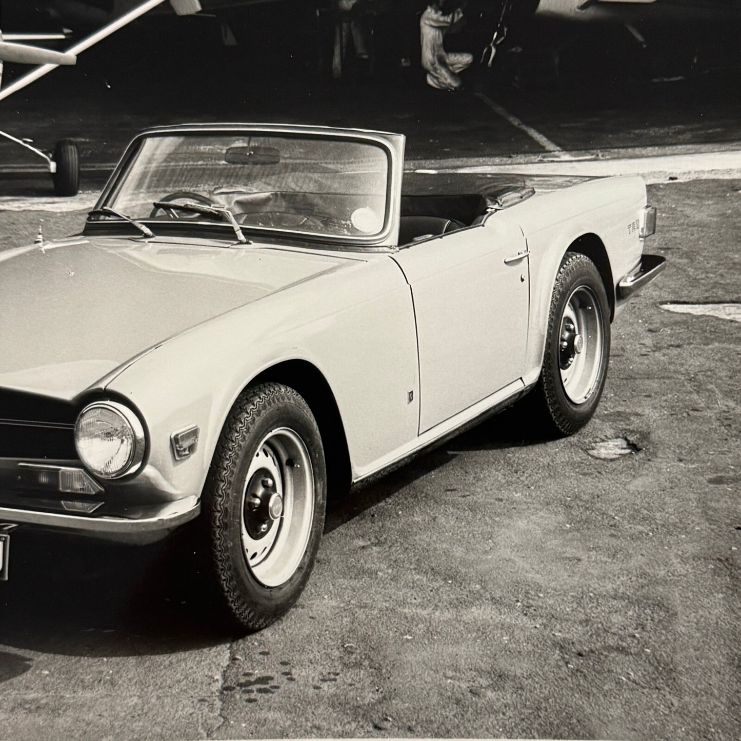 Triumph TR6 Roadster Car Factory Press Photo Photograph British Leyland