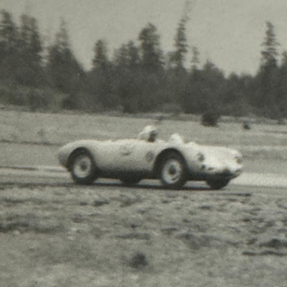 Vintage Porsche 550 Spyder Car Automobile Photo Photograph Snapshot Print 1959