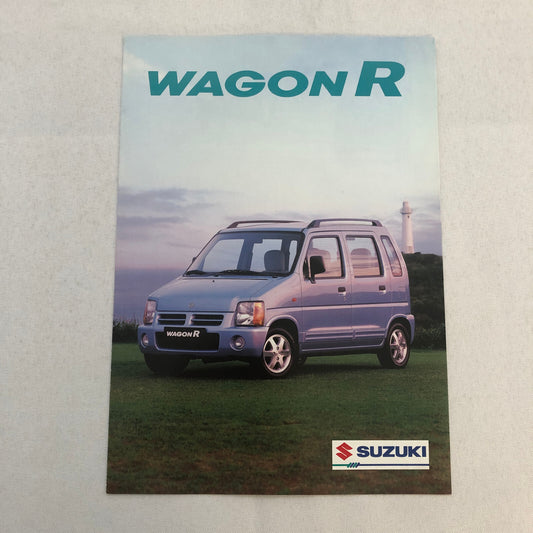 Suzuki Wagon R Car Sales Brochure Catalog GERMAN Text European Market